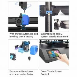 Artillery Genius Pro 3D Printer, Auto ABL Leveling, 0.4mm Volcano Nozzle, Ultra-quiet Stepper Motor, 250mm/s moves, 220*220*250 mm Build Volume, -US Consumer Electronics Shop artillerygeniuspro3dprinter 1632726054109