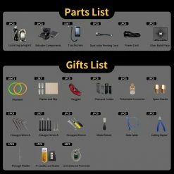 LOTMAXX Shark V3 3D Printer Laser Engraver, Auto Leveling, Dual Extruder, Dual-Color Printing, Glass Build Plate, 235*235*265mm 8 LOTMAXX Shark V3 3D Printer Laser Engraver, Auto Leveling, Dual Extruder, Dual-Color Printing, Glass Build Plate, 235*235*265mm -US Consumer Electronics Shop lotmaxx shark v3 3d printer and laser engraving 088989 1665822200847