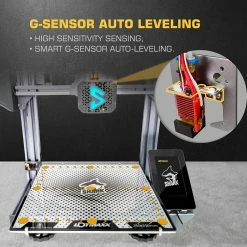 LOTMAXX Shark V3 3D Printer Laser Engraver, Auto Leveling, Dual Extruder, Dual-Color Printing, Glass Build Plate, 235*235*265mm 9 LOTMAXX Shark V3 3D Printer Laser Engraver, Auto Leveling, Dual Extruder, Dual-Color Printing, Glass Build Plate, 235*235*265mm -US Consumer Electronics Shop lotmaxx shark v3 3d printer and laser engraving fd874b 1665822200847