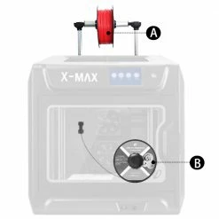 QIDI X-MAX 3D Printer, Industrial Grade, 5 Inch Touchscreen, WiFi Function, High Precision Printing with ABS/PLA/TPU, Flexible Filament, 300x250x300mm -US Consumer Electronics Shop qidi x max 3d printer 3e0d58 1638859046745
