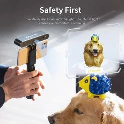 Revopoint POP 2 3D Scanner Premium Edition, Handheld and Turnable 2 in 1, 0.1mm Accuracy, 0.15mm Point Distance, 10Hz FPS, 6DoF Gyro, Color Effect, 5000 mA Power Bank, Compatible with iOS Android Windows 10 Revopoint POP 2 3D Scanner Premium Edition, Handheld and Turnable 2 in 1, 0.1mm Accuracy, 0.15mm Point Distance, 10Hz FPS, 6DoF Gyro, Color Effect, 5000 mA Power Bank, Compatible with iOS Android Windows -US Consumer Electronics Shop revopoint pop 2 3d scanner premium edition cd9adc 1653706807967