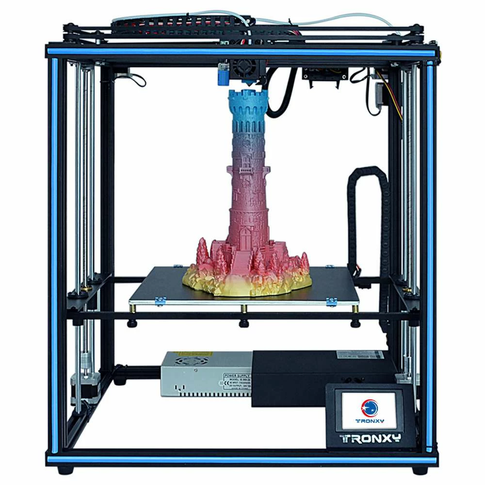 TRONXY X5SA 3D Printer Rapid Assembly DIY Kit Printing Size 330*330*400mm Auto Leveling Filament Sensor Resume Print Cube Full Metal Square with 3.5 inch Touch Screen 1 TRONXY X5SA 3D Printer Rapid Assembly DIY Kit Printing Size 330*330*400mm Auto Leveling Filament Sensor Resume Print Cube Full Metal Square with 3.5 inch Touch Screen