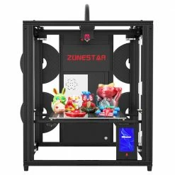 Zonestar Z9V5 MK3 4 Extruders 3D Printer, 4 Color Mixing, Auto Leveling, 32 Bit Mainboard, Magnetic Bed, Resume Printing, TFT-LCD, 300*300*400mm -US Consumer Electronics Shop zonestar z9v5 mk3 3d printer 81c7e1 1647227842577